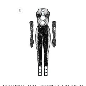 Poster Girl Jumpsuit with sleeves. Worn once. Great condition!